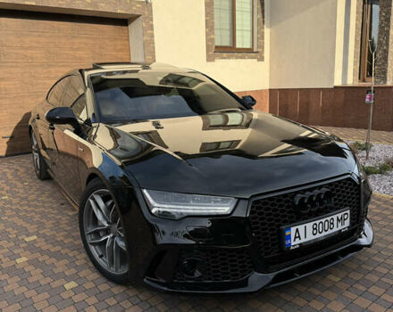Черный Ауди A7 Sportback, объемом двигателя 3 л и пробегом 167 тыс. км за 22500 $, фото 5 на Automoto.ua