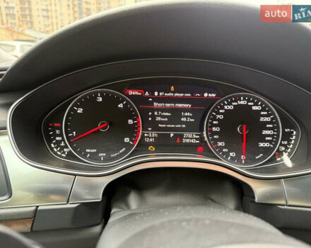 Чорний Ауді A7 Sportback, об'ємом двигуна 3 л та пробігом 315 тис. км за 19500 $, фото 4 на Automoto.ua