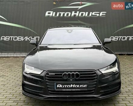 Черный Ауди A7 Sportback, объемом двигателя 2.97 л и пробегом 173 тыс. км за 34500 $, фото 1 на Automoto.ua