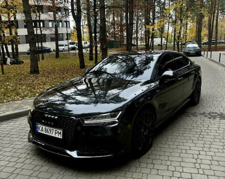 Черный Ауди A7 Sportback, объемом двигателя 3 л и пробегом 213 тыс. км за 19600 $, фото 4 на Automoto.ua