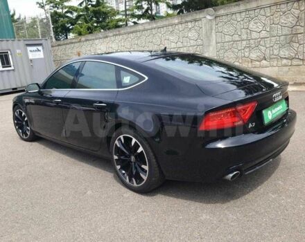 Черный Ауди A7 Sportback, объемом двигателя 3 л и пробегом 120 тыс. км за 8000 $, фото 6 на Automoto.ua