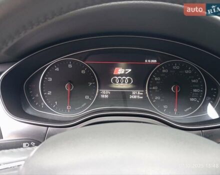 Черный Ауди A7 Sportback, объемом двигателя 3 л и пробегом 243 тыс. км за 16900 $, фото 2 на Automoto.ua