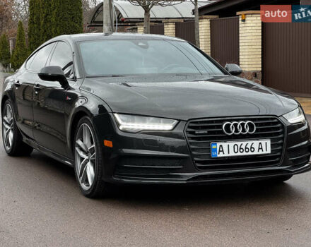 Черный Ауди A7 Sportback, объемом двигателя 3 л и пробегом 137 тыс. км за 23500 $, фото 2 на Automoto.ua