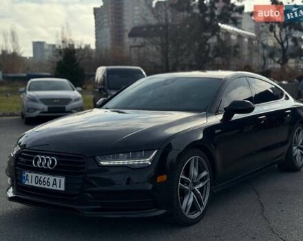 Черный Ауди A7 Sportback, объемом двигателя 3 л и пробегом 136 тыс. км за 23800 $, фото 8 на Automoto.ua
