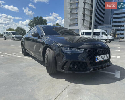 Черный Ауди A7 Sportback, объемом двигателя 3 л и пробегом 215 тыс. км за 21500 $, фото 4 на Automoto.ua