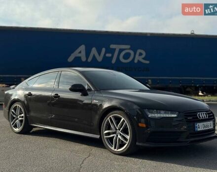 Черный Ауди A7 Sportback, объемом двигателя 3 л и пробегом 136 тыс. км за 23800 $, фото 12 на Automoto.ua
