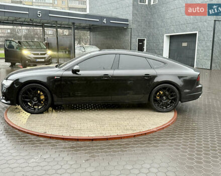 Черный Ауди A7 Sportback, объемом двигателя 3 л и пробегом 215 тыс. км за 17600 $, фото 5 на Automoto.ua