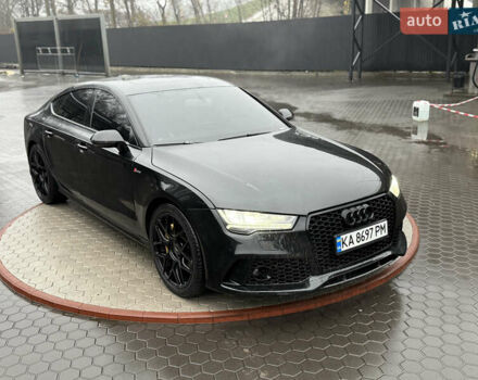 Черный Ауди A7 Sportback, объемом двигателя 3 л и пробегом 215 тыс. км за 17600 $, фото 2 на Automoto.ua