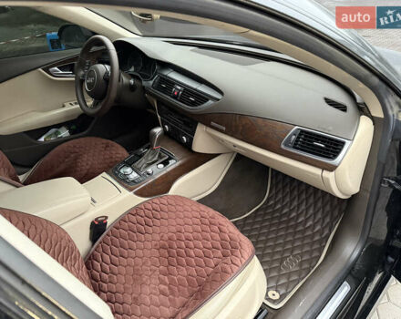 Черный Ауди A7 Sportback, объемом двигателя 3 л и пробегом 215 тыс. км за 17600 $, фото 10 на Automoto.ua