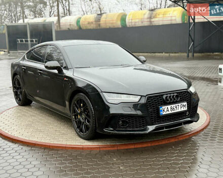 Черный Ауди A7 Sportback, объемом двигателя 3 л и пробегом 215 тыс. км за 17600 $, фото 4 на Automoto.ua