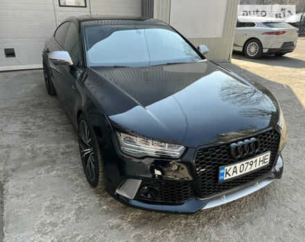 Чорний Ауді A7 Sportback, об'ємом двигуна 3 л та пробігом 110 тис. км за 27200 $, фото 2 на Automoto.ua