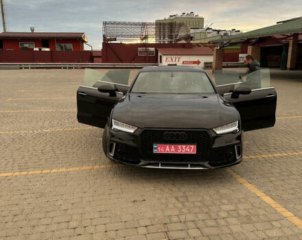 Ауди A7 Sportback 2016 в Львове на Automoto.ua Черный Ауди A7 Sportback, объемом двигателя 3 л и пробегом 171 тыс. км за 21999 $, фото 5 на Automoto.ua