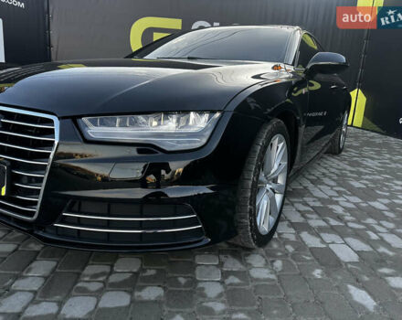 Черный Ауди A7 Sportback, объемом двигателя 3 л и пробегом 181 тыс. км за 16000 $, фото 2 на Automoto.ua