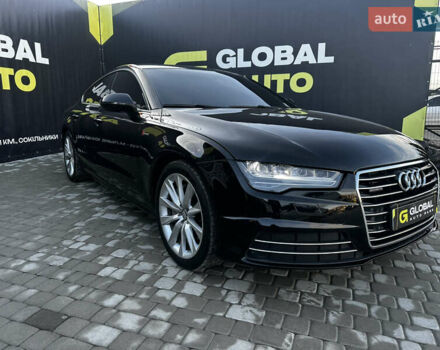 Черный Ауди A7 Sportback, объемом двигателя 3 л и пробегом 181 тыс. км за 16000 $, фото 7 на Automoto.ua