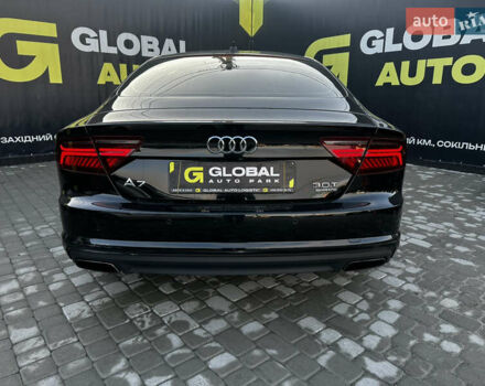 Черный Ауди A7 Sportback, объемом двигателя 3 л и пробегом 181 тыс. км за 16000 $, фото 10 на Automoto.ua