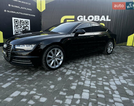 Черный Ауди A7 Sportback, объемом двигателя 3 л и пробегом 181 тыс. км за 16000 $, фото 3 на Automoto.ua