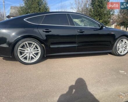 Черный Ауди A7 Sportback, объемом двигателя 3 л и пробегом 163 тыс. км за 28400 $, фото 3 на Automoto.ua