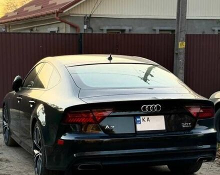 Черный Ауди A7 Sportback, объемом двигателя 3 л и пробегом 169 тыс. км за 24500 $, фото 4 на Automoto.ua
