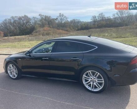 Черный Ауди A7 Sportback, объемом двигателя 3 л и пробегом 163 тыс. км за 28400 $, фото 2 на Automoto.ua