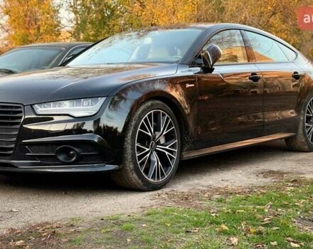 Черный Ауди A7 Sportback, объемом двигателя 3 л и пробегом 169 тыс. км за 24500 $, фото 2 на Automoto.ua