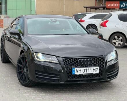 Чорний Ауді A7 Sportback, об'ємом двигуна 3 л та пробігом 191 тис. км за 13500 $, фото 1 на Automoto.ua
