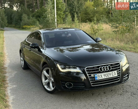 Черный Ауди A7 Sportback, объемом двигателя 2.97 л и пробегом 270 тыс. км за 20500 $, фото 1 на Automoto.ua