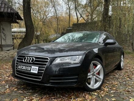 Черный Ауди A7 Sportback, объемом двигателя 3 л и пробегом 298 тыс. км за 21367 $, фото 1 на Automoto.ua
