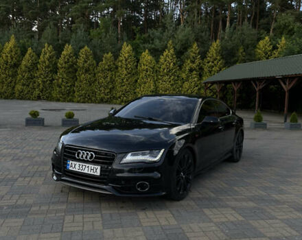 Черный Ауди A7 Sportback, объемом двигателя 3 л и пробегом 130 тыс. км за 16500 $, фото 1 на Automoto.ua