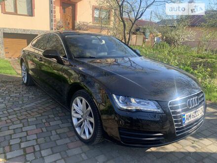 Ауди А7 2011 в Коростене на Automoto.ua Черный Ауди А7, объемом двигателя 3 л и пробегом 163 тыс. км за 18777 $, фото 1 на Automoto.ua