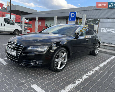 Чорний Ауді A7 Sportback, об'ємом двигуна 3 л та пробігом 165 тис. км за 17171 $, фото 1 на Automoto.ua