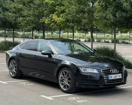 Черный Ауди A7 Sportback, объемом двигателя 3 л и пробегом 255 тыс. км за 17500 $, фото 1 на Automoto.ua
