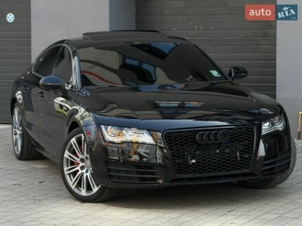 Черный Ауди A7 Sportback, объемом двигателя 3 л и пробегом 140 тыс. км за 12500 $, фото 1 на Automoto.ua