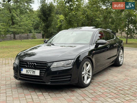 Черный Ауди A7 Sportback, объемом двигателя 3 л и пробегом 209 тыс. км за 13899 $, фото 1 на Automoto.ua