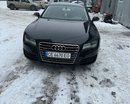 Чорний Ауді A7 Sportback, об'ємом двигуна 2.77 л та пробігом 174 тис. км за 12500 $, фото 1 на Automoto.ua