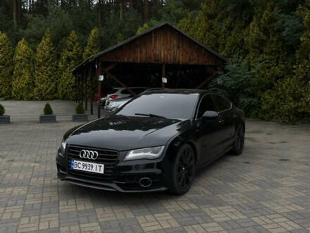 Черный Ауди A7 Sportback, объемом двигателя 3 л и пробегом 130 тыс. км за 14000 $, фото 1 на Automoto.ua