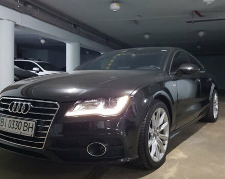 Черный Ауди A7 Sportback, объемом двигателя 3 л и пробегом 115 тыс. км за 21700 $, фото 1 на Automoto.ua