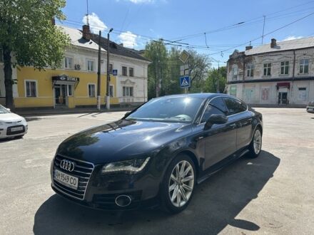 Черный Ауди A7 Sportback, объемом двигателя 3 л и пробегом 256 тыс. км за 14000 $, фото 1 на Automoto.ua