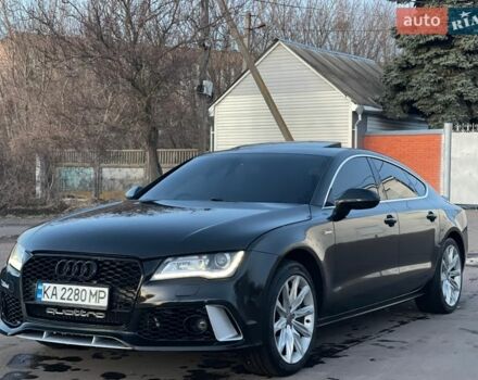 Черный Ауди A7 Sportback, объемом двигателя 3 л и пробегом 279 тыс. км за 11999 $, фото 1 на Automoto.ua