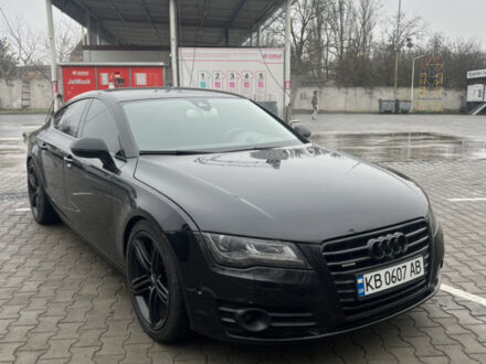Чорний Ауді A7 Sportback, об'ємом двигуна 2.97 л та пробігом 275 тис. км за 21500 $, фото 1 на Automoto.ua