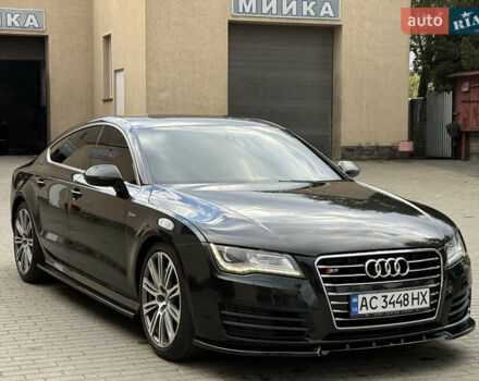 Чорний Ауді A7 Sportback, об'ємом двигуна 3 л та пробігом 170 тис. км за 16999 $, фото 1 на Automoto.ua