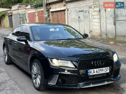 Черный Ауди A7 Sportback, объемом двигателя 3 л и пробегом 265 тыс. км за 12500 $, фото 1 на Automoto.ua