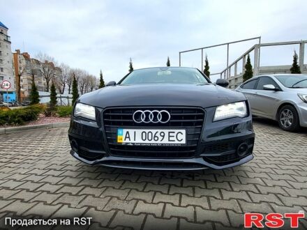 Черный Ауди A7 Sportback, объемом двигателя 3 л и пробегом 197 тыс. км за 19000 $, фото 1 на Automoto.ua