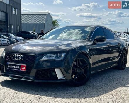 Черный Ауди A7 Sportback, объемом двигателя 3 л и пробегом 121 тыс. км за 14990 $, фото 1 на Automoto.ua
