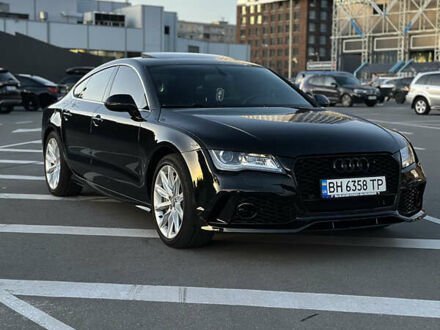 Ауді A7 Sportback 2013 у Києві на Automoto.ua Чорний Ауді A7 Sportback, об'ємом двигуна 3 л та пробігом 115 тис. км за 16999 $, фото 1 на Automoto.ua