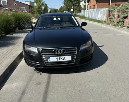 Черный Ауди A7 Sportback, объемом двигателя 3 л и пробегом 145 тыс. км за 19000 $, фото 1 на Automoto.ua