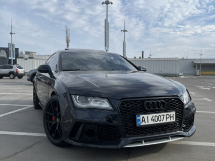 Черный Ауди A7 Sportback, объемом двигателя 3 л и пробегом 228 тыс. км за 13000 $, фото 1 на Automoto.ua
