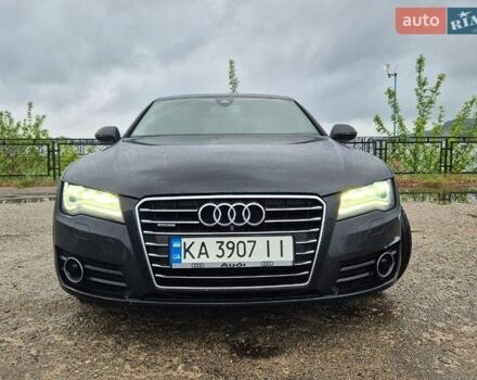 Черный Ауди A7 Sportback, объемом двигателя 2.97 л и пробегом 220 тыс. км за 22000 $, фото 1 на Automoto.ua