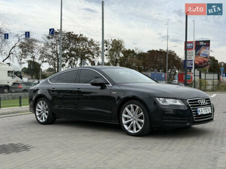 Черный Ауди A7 Sportback, объемом двигателя 3 л и пробегом 213 тыс. км за 13000 $, фото 1 на Automoto.ua