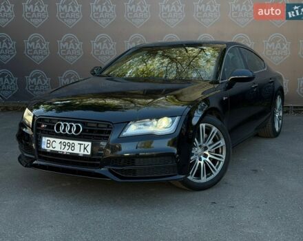 Черный Ауди A7 Sportback, объемом двигателя 3 л и пробегом 162 тыс. км за 12900 $, фото 1 на Automoto.ua