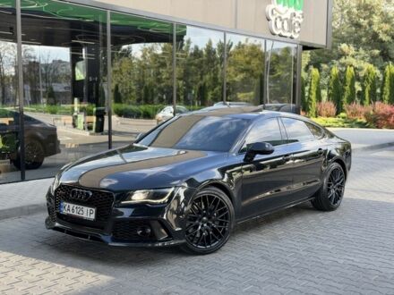 Чорний Ауді A7 Sportback, об'ємом двигуна 3 л та пробігом 164 тис. км за 12548 $, фото 1 на Automoto.ua